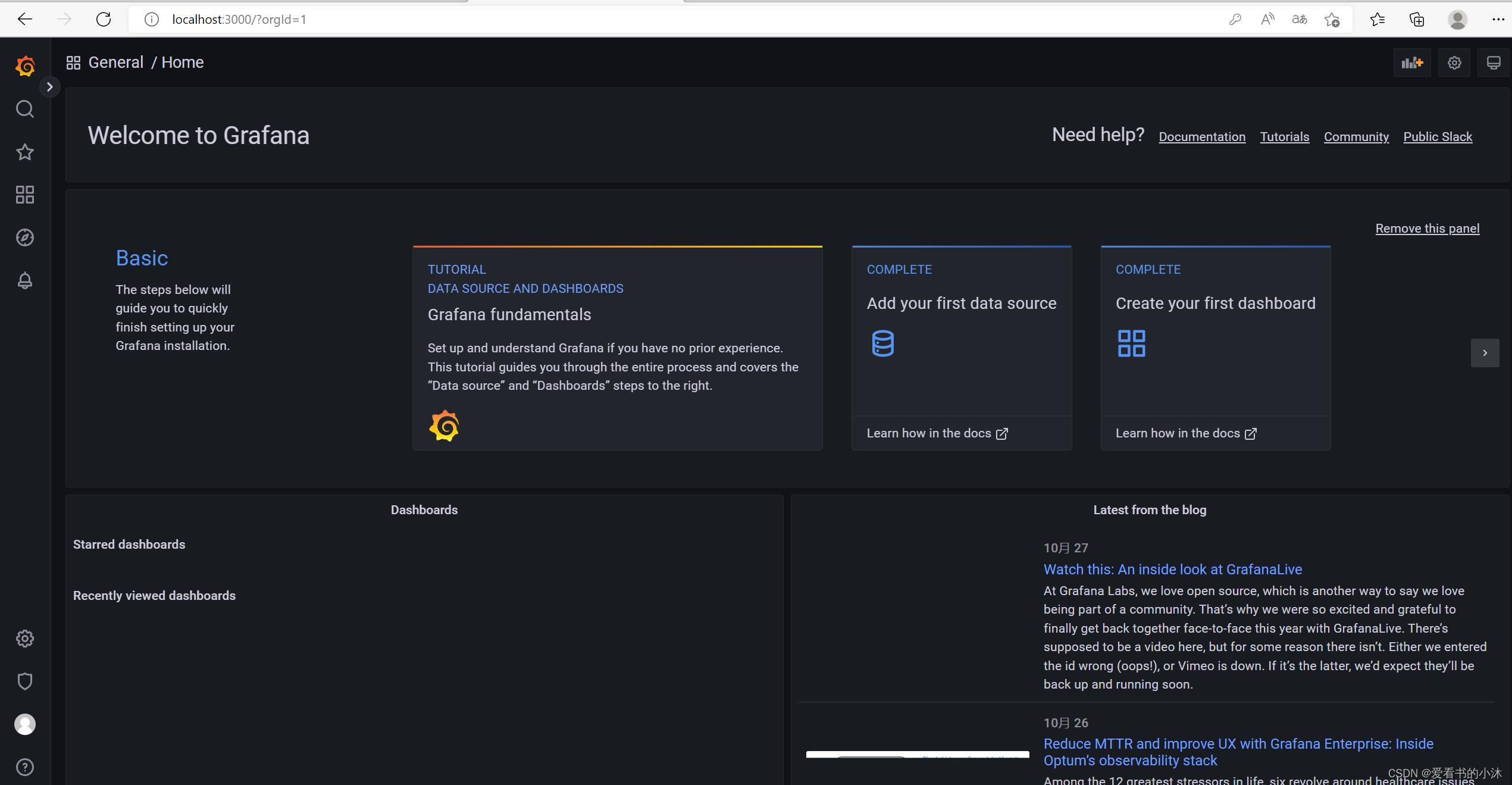 【Web开发】Python实现Web仪表盘功能（Grafana）_web