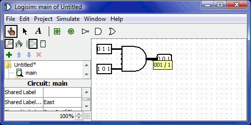 一款设计和模拟数字逻辑电路的LogiSim工具_工具栏_13