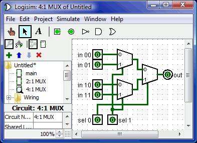 一款设计和模拟数字逻辑电路的LogiSim工具_多路复用_17