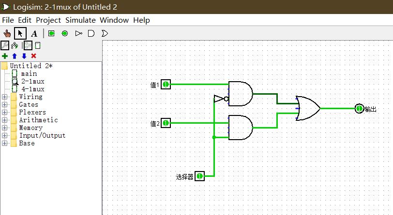 一款设计和模拟数字逻辑电路的LogiSim工具_多路复用_14