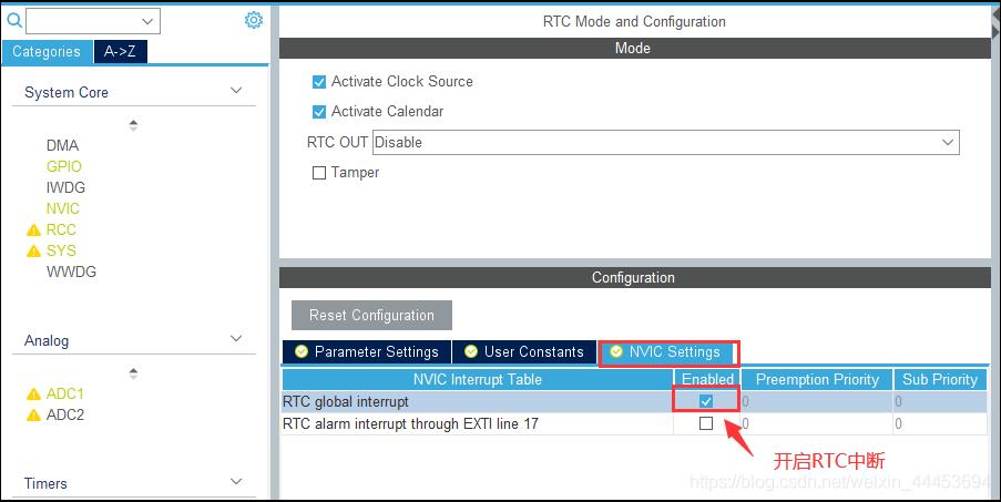 STM32CubeMX之RTC电子钟_RTC电子钟_04