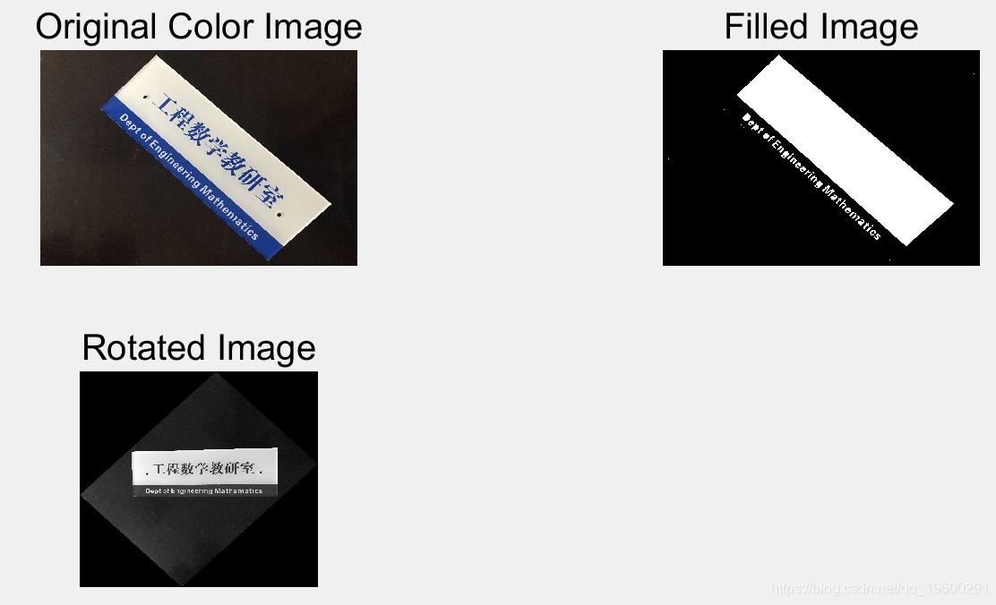 拓端tecdat|图像倾斜校正算法的MATLAB代写实现：图像倾斜角检测及校正_图像倾斜_16