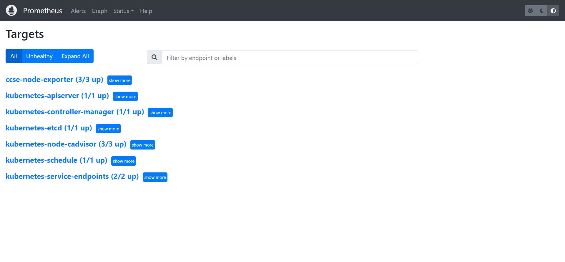 Prometheus+Grafana+alertmanager+