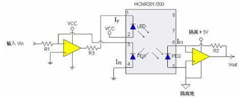 采用HCNR200/201模拟量隔离电路分享_R3_02