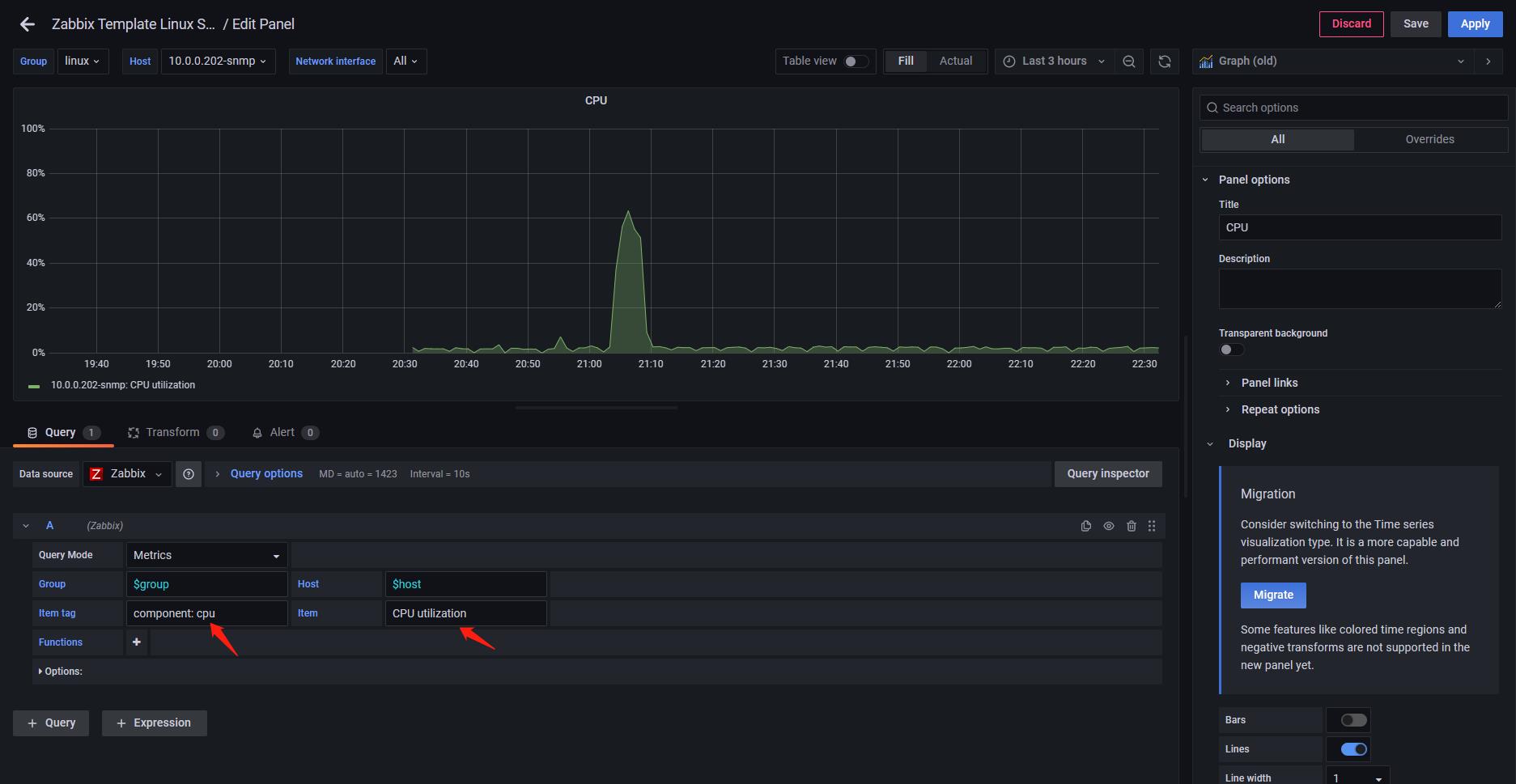 40-Zabbix在Grafana中展示和Zabbix性能优化以及Zabbix高可用集群搭建_Grafana-Zabbix_14