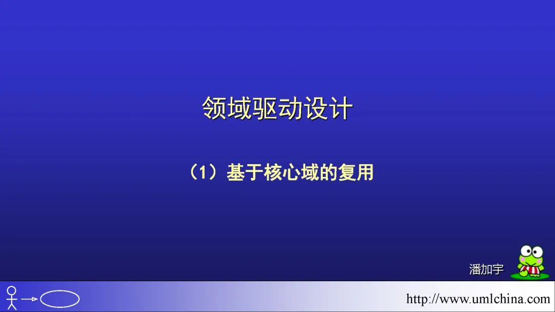 领域驱动设计（软件设计方法学高阶）幻灯片01-基于核心域的复用_领域建模