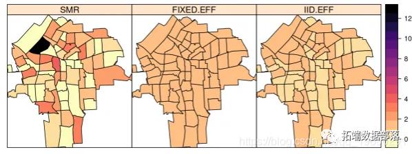 R语言用贝叶斯层次模型进行空间数据分析|附代码数据_数据_09