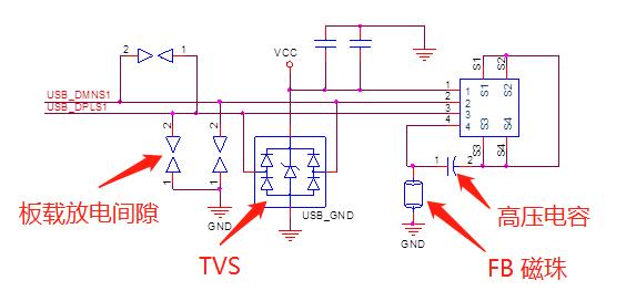 USB端口的ESD防护电路设计_电源电路_04
