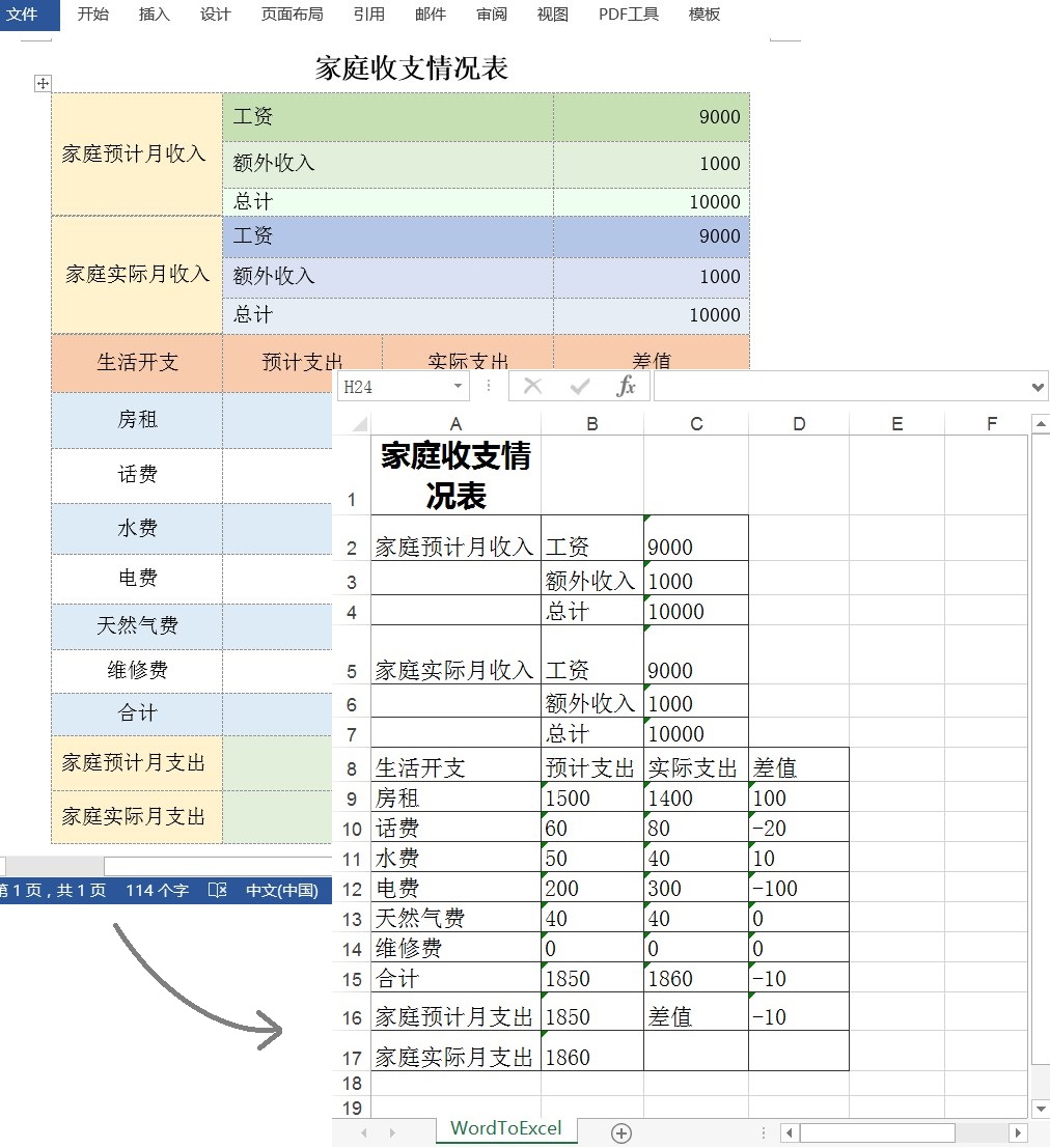 如何通过Java应用程序将Word转为Excel_转换_02