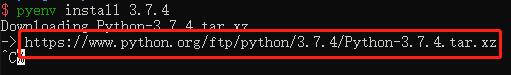 pyenv离线安装Python_python