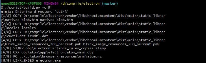 修改Electron的libcc(libchromiumcontent)源码，重新编译electron，