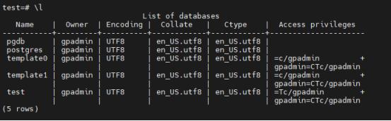 PostgreSQL-psql常用快捷命令_sql