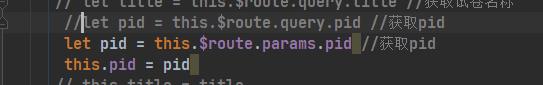 this.$route.query.pid获取为undefined_vue.js_02