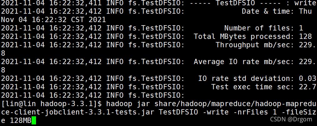 Hadoop的压测_mapreduce