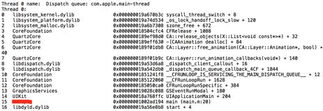 iOS崩溃调试的使用和技巧总结_分析工具_09