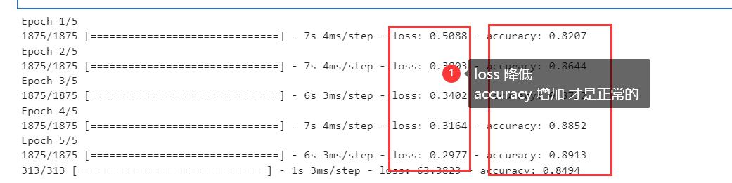 机器学习(TensorFlow)---Fashion