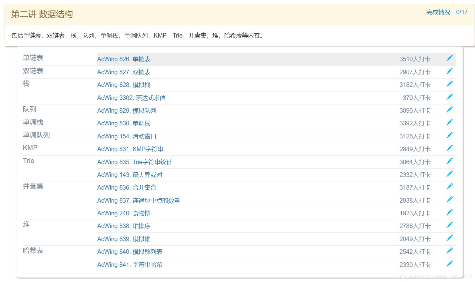 AcWing基础算法课Level-2