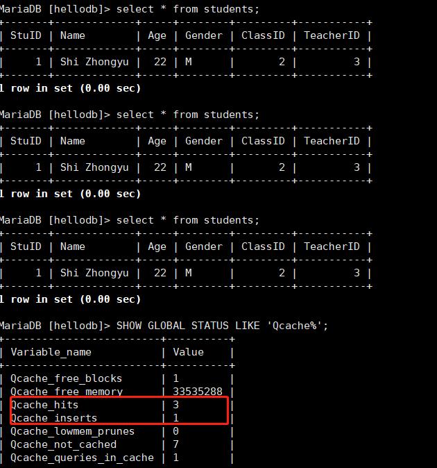 13、MySQL-查询缓存Query