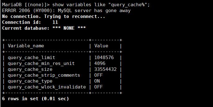 13、MySQL-查询缓存Query