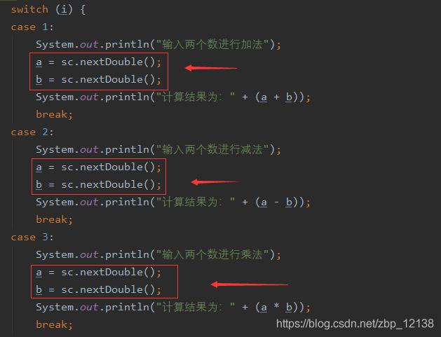 程序员必备技能!给别人的代码挑错之Java教材上的"计算器"实例_break_07