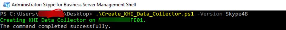 如何将Lync/Skype服务器KHI数据导入到SQL