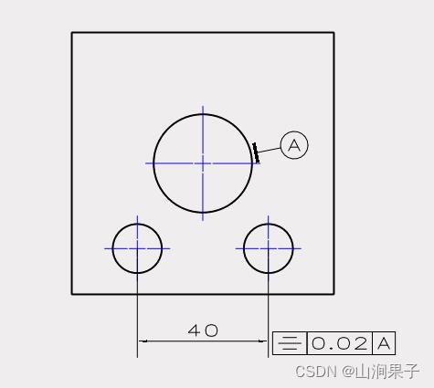 NETDMIS5.0对称度评价案例1_DMIS